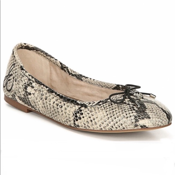 Sam Edelman Felicia Snakeskin Ballet Flat - Picture 2 of 14